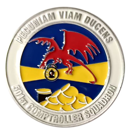 501 CPTS Pathfinders Team Challenge Coin