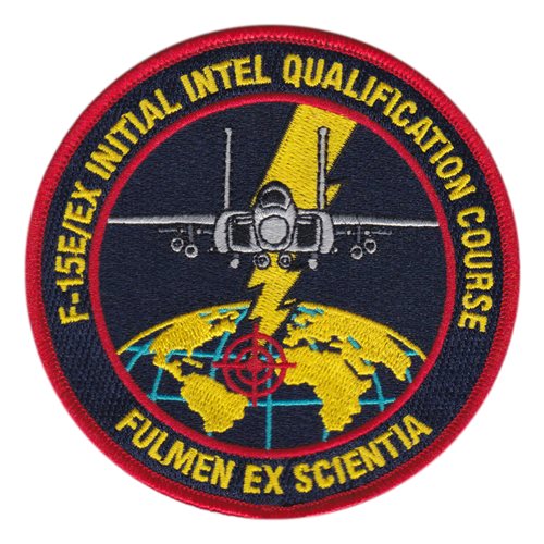 F-15E EX Initial Intelligence Qualification Course Patch