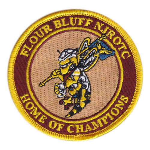 NJROTC Flour Bluff High School Patch