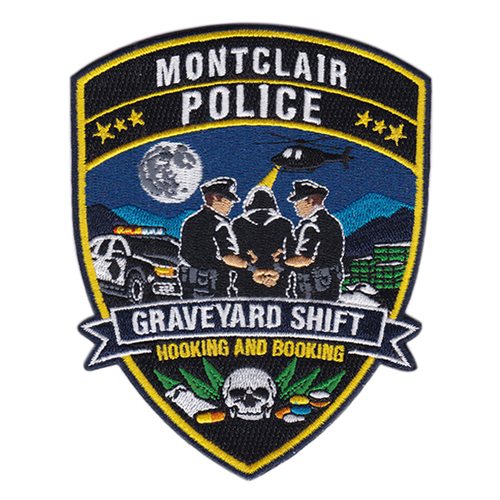 Montclair Police Dept Patch