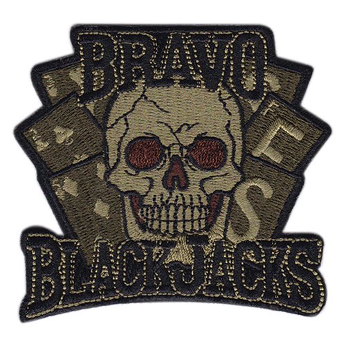 325 SFS Bravo Blackjacks Flag OCP Patch
