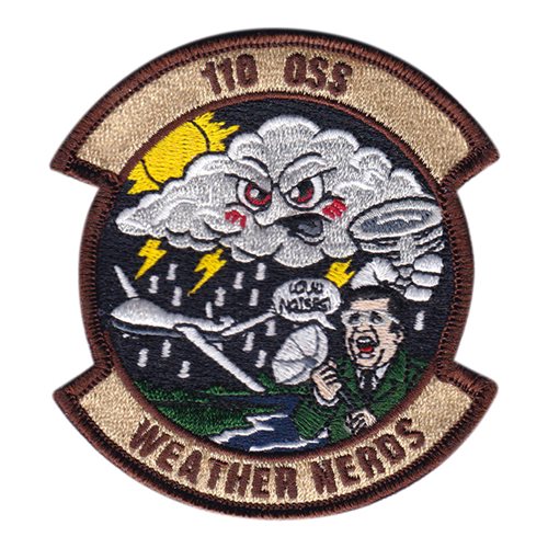110 OSS Weather Nerds Patch