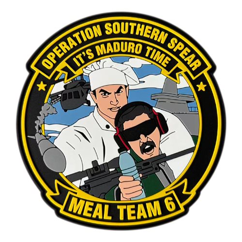 USN Metal Team PVC Patch
