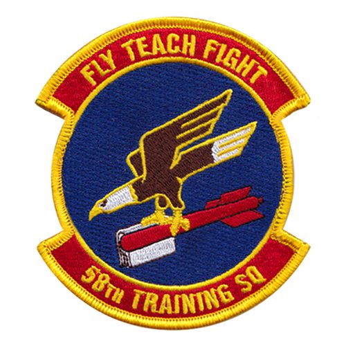 58 TRS Fly Teach Fight Patch