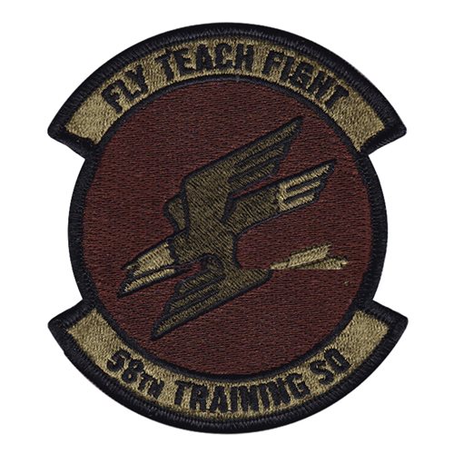 58 TRS Fly Teach Fight OCP Patch