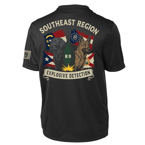 K9 Explosive Detection Custom Shirts