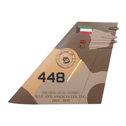 KAF F-18D Hornet Tail Flash