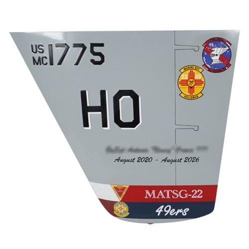 49 OG MQ-9 Reaper Airplane Tail Flash - View 2