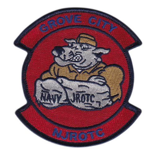 NJROTC Grove City High School Patch