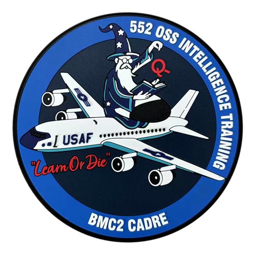 552 OSS Intelligence Training PVC Patch