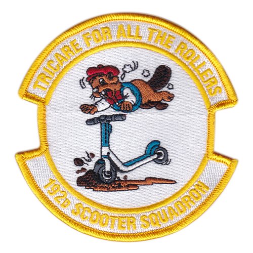 192 AS Tricare For All The Rollers Patch