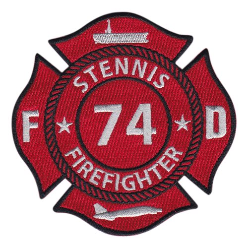 CVN 74 USS John C Stennis Firefighter Patch