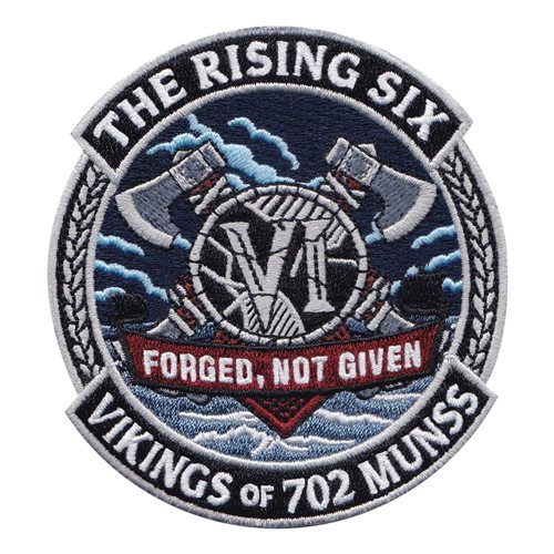 702 MUNSS Vikings of the Rising Six Patch