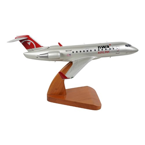Northwest Airlink Bombardier CRJ200 Custom Aircraft Model - View 4