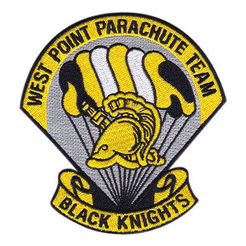 West Point Parachute Team Black Knights Patch