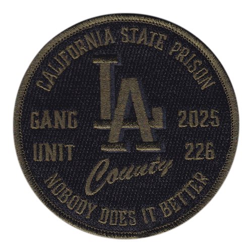 LA County Gang Unit Patch