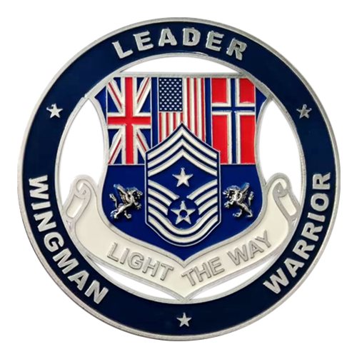 501 CSW Command CMSgt Challenge Coin - View 2
