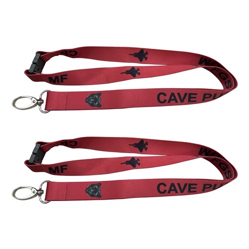 13 FGS Red Lanyard
