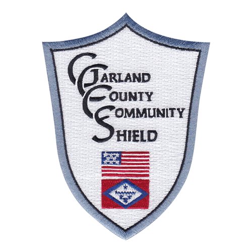 Garland County Community Shield Patch