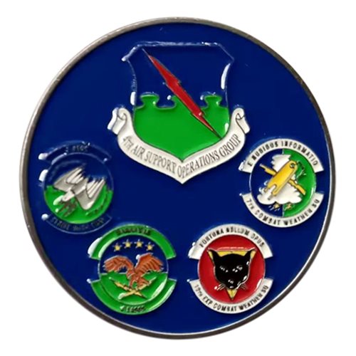 4 ASOG Commander Challenge Coin - View 2