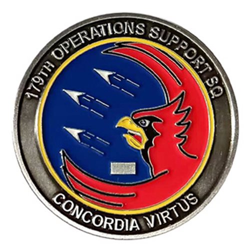 179 OSS Concordia Virtus Command Team Challenge Coin - View 2