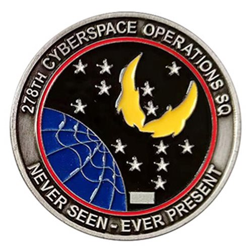 278 COS Command Team Challenge Coin - View 2