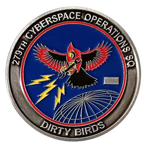 279 COS Dirty Birds Command Team Challenge Coin - View 2