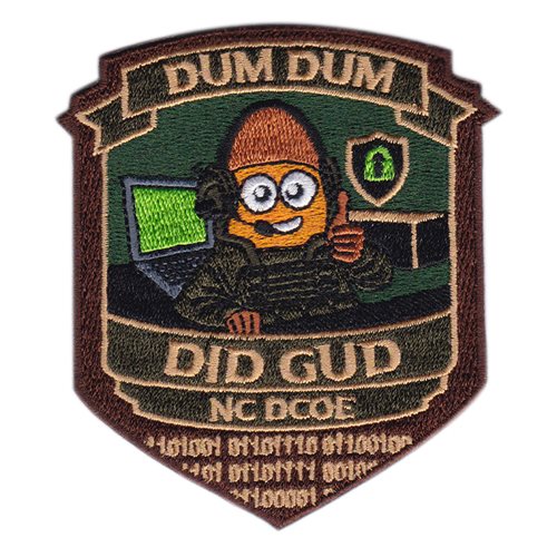 JFHQ NC NG Dum Dum Gud Patch