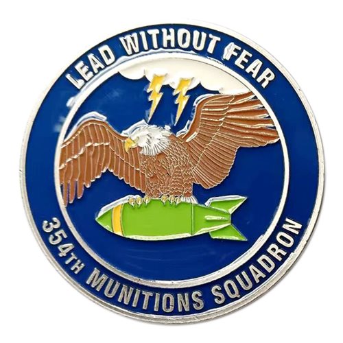 354 MUNS Commander Challenge Coin