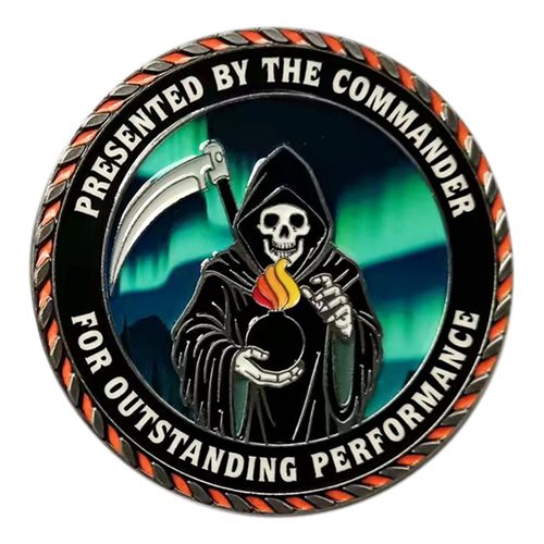 354 MUNS Commander Challenge Coin - View 2