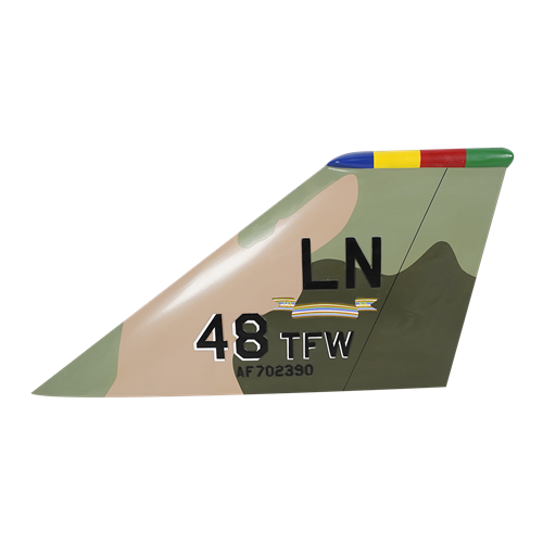 48 TFW F-111 Aardvark Custom Airplane Tail Flash