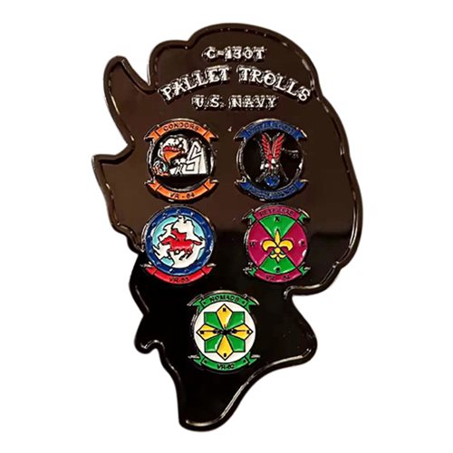 VR-64 Pallet Troll Challenge Coin - View 2
