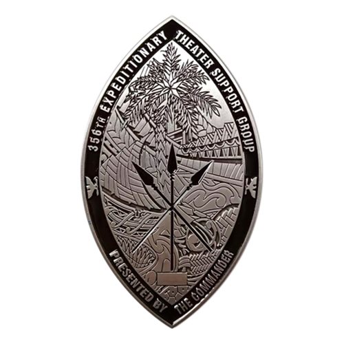 356 ETSG Commander Challenge Coin