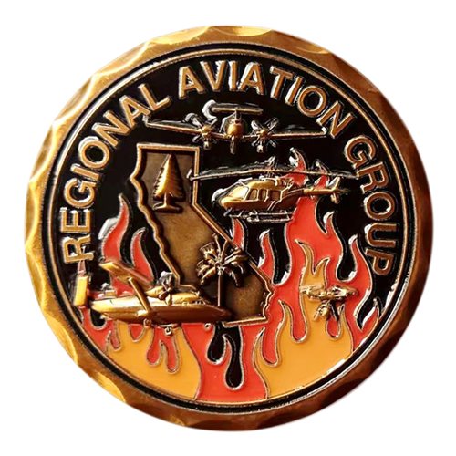 USDA Forest Service Regional Aviation Group Challenge Coin