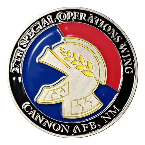 27 SOW Honor Guard Challenge Coin