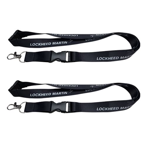 Lockheed Martin Black Lanyard