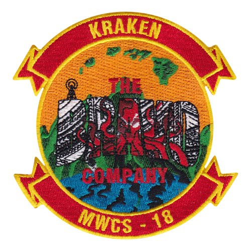 B Co MWCS-18 Kraken Patch