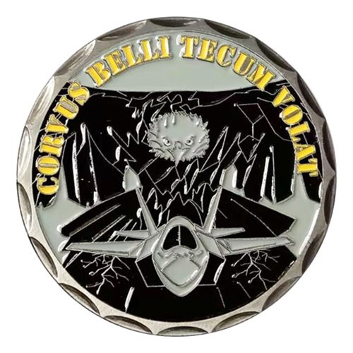 513 EWS Raven Challenge Coin - View 2