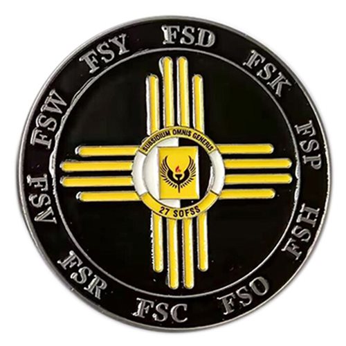 27 SOFSS Commander Challenge Coin - View 2