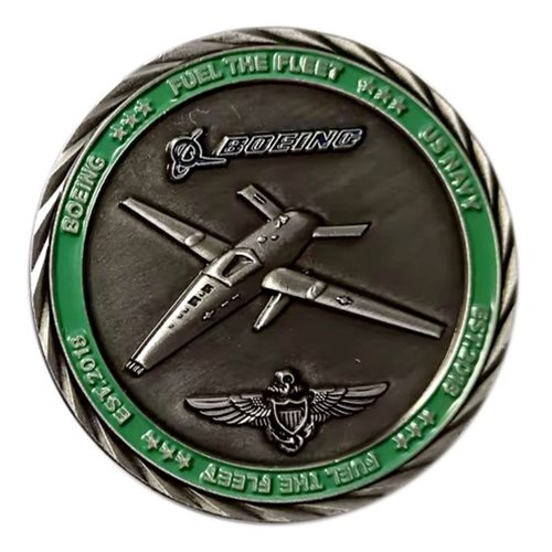 Boeing Fuel The Fleet Challenge Coin - View 2