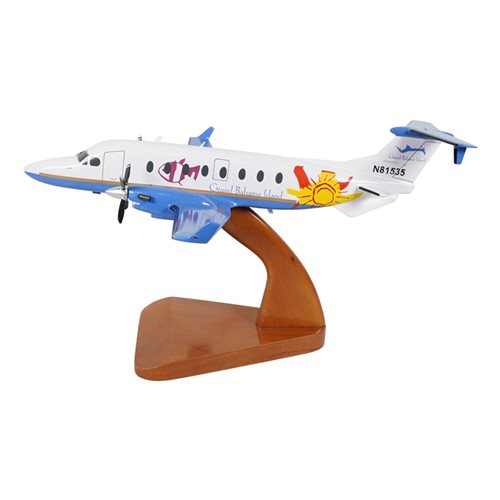 Gulfstream International Airlines Beechcraft 1900D Custom Airplane Model  - View 2
