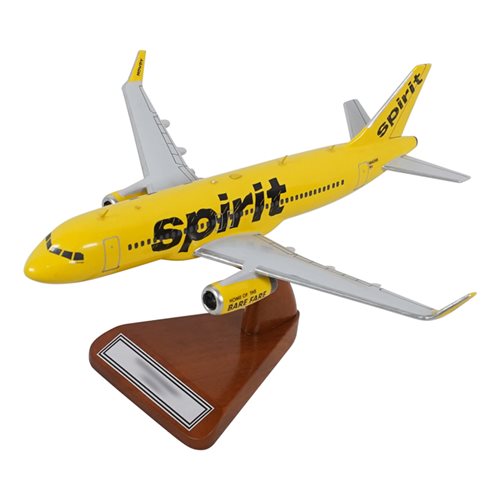 Spirit Airlines A320-232 Custom Aircraft Model