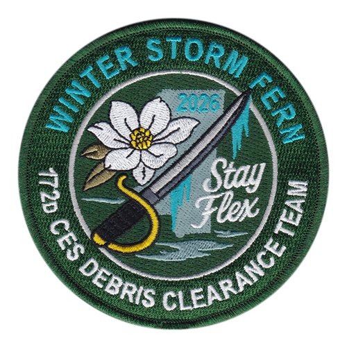 172 CES Debris Clearance Trance Team Patch