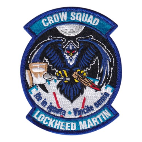 Lockheed Martin Crow Squad Moon Patch