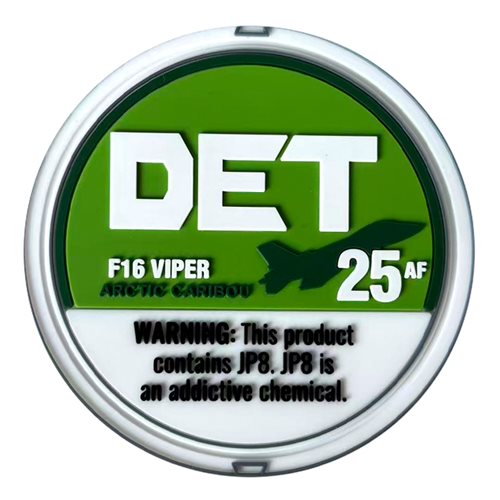 372 TRS Det 25 F-16 Viper Green PVC Patch