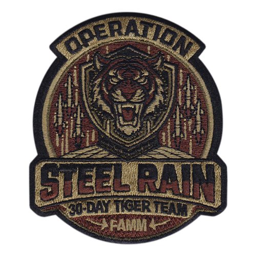 USAF AFMC AFLCMC EBIW Steel Rain OCP Patch