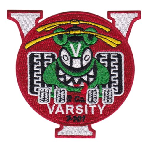 B Co 7-101 HLB Varsity Patch
