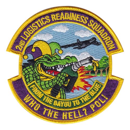 2 LRS Crocodile Patch