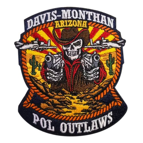 355 LRS POL Outlaws Patch