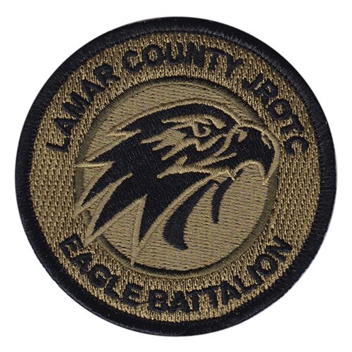 Army JROTC Lamar County Eagle Battalion OCP Patch